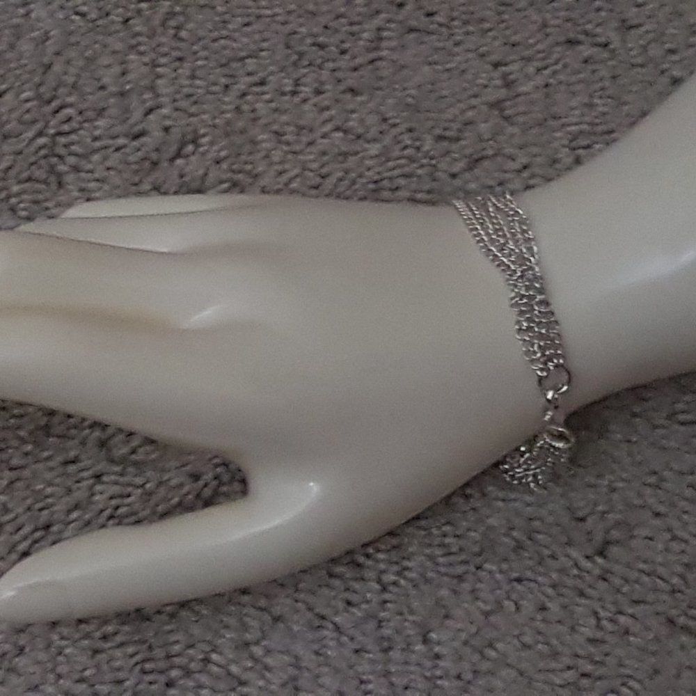 Silver tone  bracelet